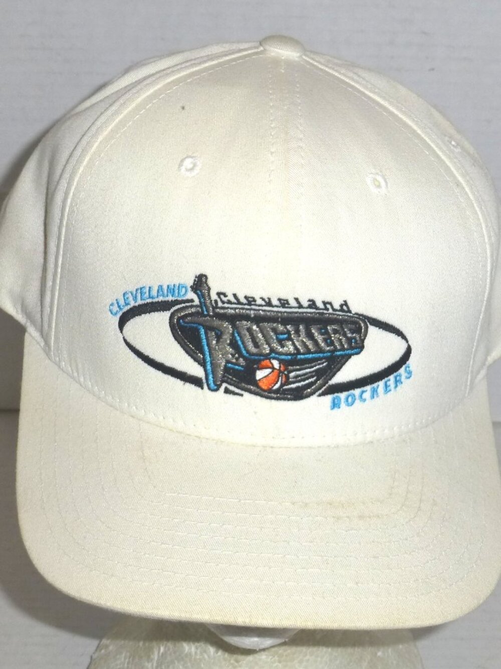 VTG Champion WNBA Cleveland Rockers Snapback Adjustable Hat HAS STAINS READ